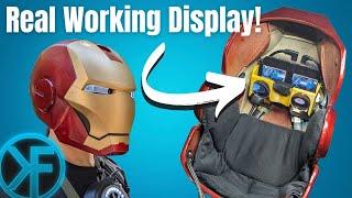 3D Printed Iron Man Helmet with Fully-Functional Heads Up Display