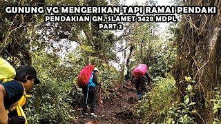 PENDAKIAN GUNUNG SLAMET via BAMBANGAN  GUNUNG YANG MASIH ASRI GN. SLAMET 3428 MDPL part 2