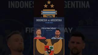 FIFA MACHDAY INDONESIA VS ARGENTINA  KALAU MENANG LIBUR NASIONAL 