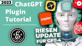 ChatGPT Plugins - Riesen Update für GPT-4 ermöglicht Drittanbieter Anbindung  Tutorial