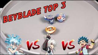 Beyblade Top3 Legend Matchㅣ베이블레이드 레전드 탑3 강산vs루이vs슈 태그매치ㅣValt vs Lui vs Shu