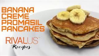 Banana Creme Promasil Pancakes