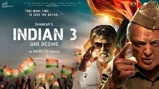 Indian 3 - Official Trailer  Rajinikanth  Kamal Hassan  Aniruth  Shankar  Lyca Production