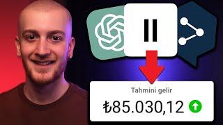 Sıfırdan Yapay Zeka ile Para Kazandıracak YouTube Videosu Nasıl Yapılır?
