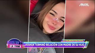 Joshua Ivanoff le escribía a otras chicas estando con la madre de su hijo