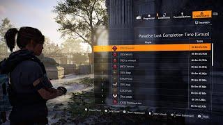 625 The Division 2 - WORLD RECORD - Paradise Lost incursion speedrun TOS INC