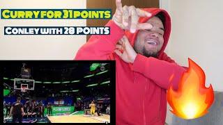 2021 NBA Three-Point Contest - Full Round 1 Highlights  Steph with 31Conley with 28  REACTION