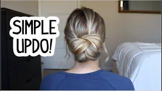 EASY UPDO HACK YOU NEED TO TRY MEDIUM & LONG HAIRSTYLES