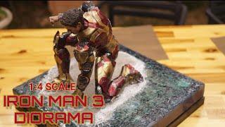 Hot Toys Iron Man3 Diorama 14 Scale 핫토이 아이언맨3 디오라마 커스텀 14 스케일