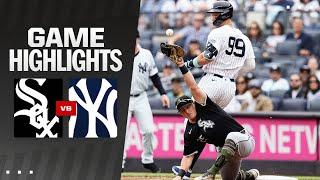 White Sox vs. Yankees Game Highlights 51824  MLB Highlights