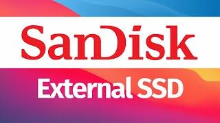 How to Use & Set Up SanDisk - Extreme Portable External Solid State Drive on Mac