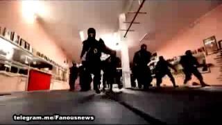 Stunning video shows Iranian female police ninja
