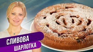 Пирог который я готовлю каждый день - СЛИВОВАЯ ШАРЛОТКА  Татьяна Литвинова