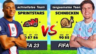 Sprintstars vs. lahme Schnecken in FIFA 23 