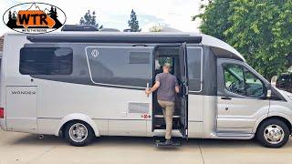 25 Small Class C RV Walk-Through  Leisure Travel Vans Wonder RTB