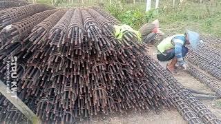 tutorial pembuatan begel spiral pondasi bore pile #bangunan #kai