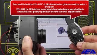 MERCEDES-BENZ W212new KAYIP ANAHTAR PROGRAMLAMA ZFH-C09 KABLOSU İLE