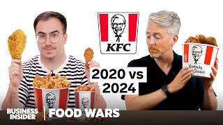 US vs UK KFC 2020 vs 2024  Food Wars  Insider Food