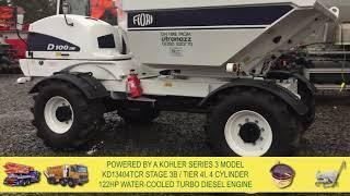 2 New Year 2018 Fiori D100SW Dumpers