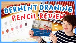 Swatching testing and comparing Derwent Drawing pencils Full review ️