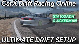 CarX Drift Racing Online 2.12.1 FUJIN SX - NISSAN S14 ULTIMATE DRIFT SETUP...