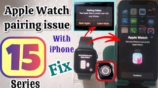 Apple Watch won’t pair with New iPhone Fixed  pairing failed  Apple Tech World