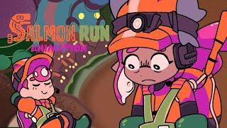 Splatoon 3 Salmon Run Animation