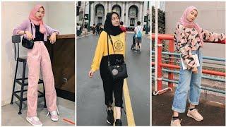 25 Inspirasi OOTD Hijab Remaja Kurus Tampil Cantik