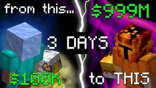 How I TRANSFORMED this profile in 3 days… Hypixel Skyblock