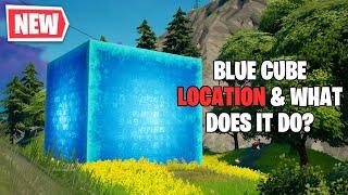 *NEW* FORTNITE BLUE CUBE LOCATION IN CHAPTER 2 SEASON 8 MAP