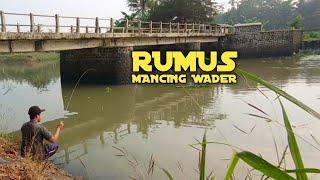 Seperti Ini Rumusnya Mancing Ikan Wader Pari di Sungai Pakai Joran Fiber Lentur Micro Fishing