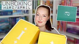 UNBOXING MÄRZ & APRIL 2024 - illumicrate & afterlight  reading with Maren