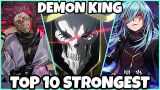 Top 10 Strongest Demon King in Anime  Hindi