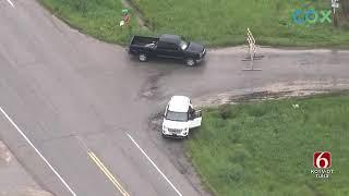 WATCH LIVE There has been a breach in the Lake Waxhoma Dam near Barnsdall. Osage Co.