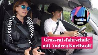 «Ich bin grundsätzlich autofeindlich»  Grossratsfahrschule mit Andrea Knellwolf