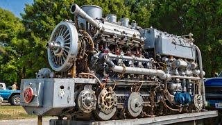 Big Unique Old Engines Starting Up Sound That Will Blow Your Ears ▶ 3