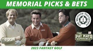 2023 Memorial Tournament Picks Bets One and Done  PGA Championship Recap 2023 Fantasy Golf Picks