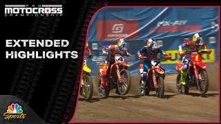 Pro Motocross 2024 EXTENDED HIGHLIGHTS Round 2 Hangtown  6124  Motorsports on NBC