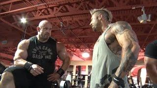BranchWarren and Kris Gethin at City Athletic Club