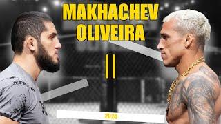 Islam Makhachev vs Charles Oliveira 2  UFC 297  2024