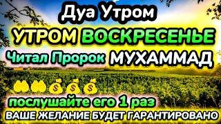 Дуа утром в воскресенье на Удачу. Читал Пророк МУХАММАДﷺденьги всегда будут приходить к вам