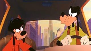 Max and Goofy fight over a 2021 radio