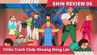 Review Phim Shin 06 Shin Trận Chiến Chớp Nhoáng Móng Lợn Tóm tắt cậu bé bút chì tập 6