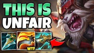 OMG ASSASSIN KLED IS 100% TOO STRONG DELETE ENEMIES IN SECONDS - League of Legends