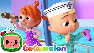 Row Row Row Your Boat Sea Adventure Edition   CoComelon Nursery Rhymes & Kids Songs