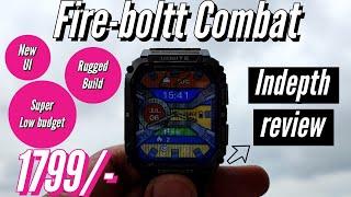 Fire-boltt Combat  Rugged Calling watch  Unboxing and Review  Under 2k only #new #techpoke