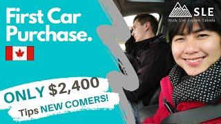 OUR FIRST CAR IN CANADA International students in Canada   How to get a cheap and reliable car?