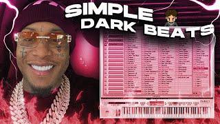 How To Make SIMPLE DARK Beats  FL Studio Tutorial