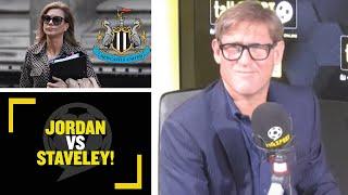 JORDAN vs STAVELEY Simon Jordan and Amanda Staveley CLASH over Newcastle takeover efforts