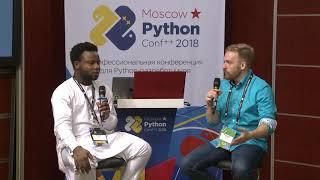 Интервью с Eyitemi Egbejule на конференции Moscow Python Conf++ 2018